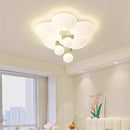 Modern floral ceiling light for a romantic and cosy children's bedroom