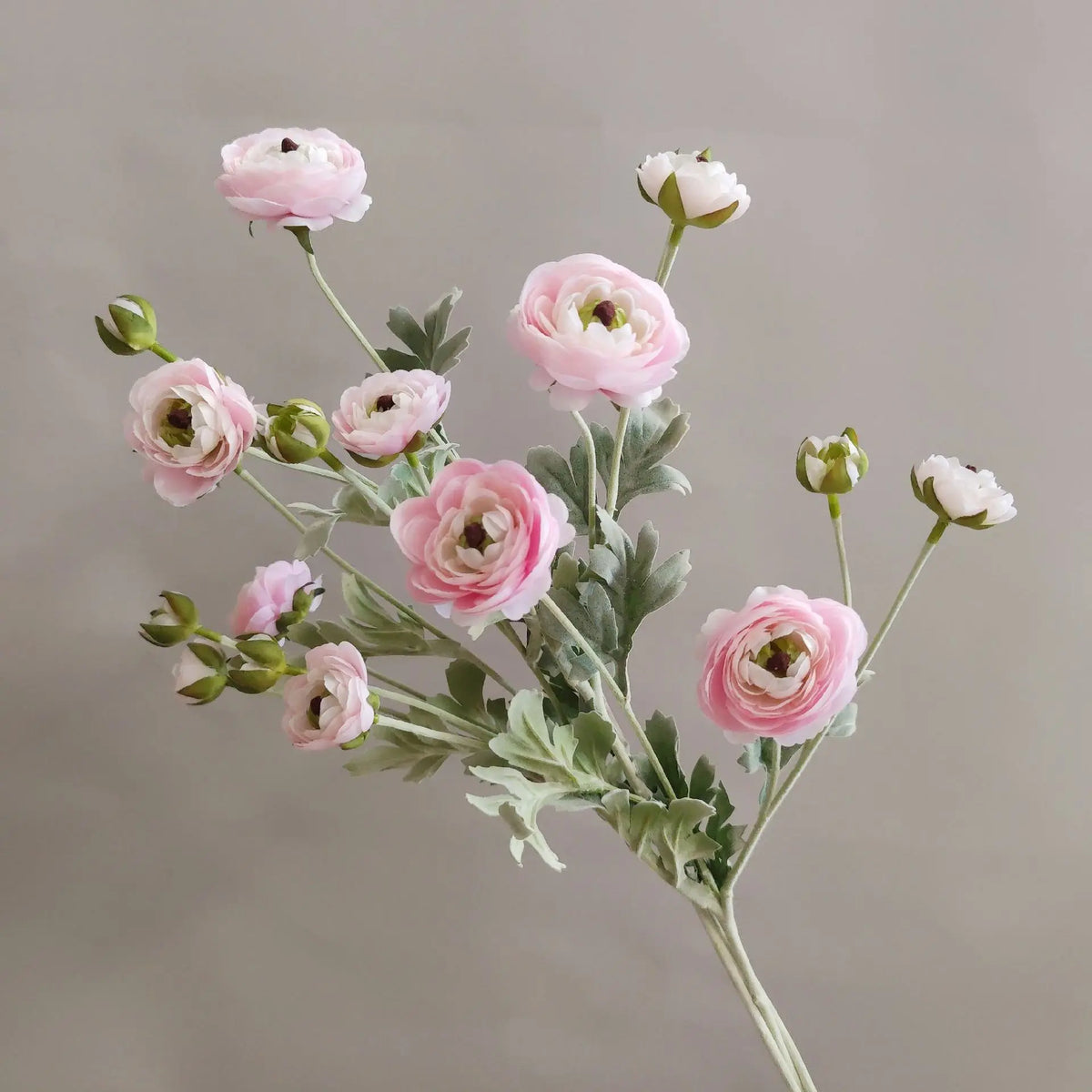 Small artificial peony flower bouquet for wedding and home decoration - vue 4 sur 13