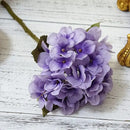 Silk hydrangea bouquet for home decoration and weddings