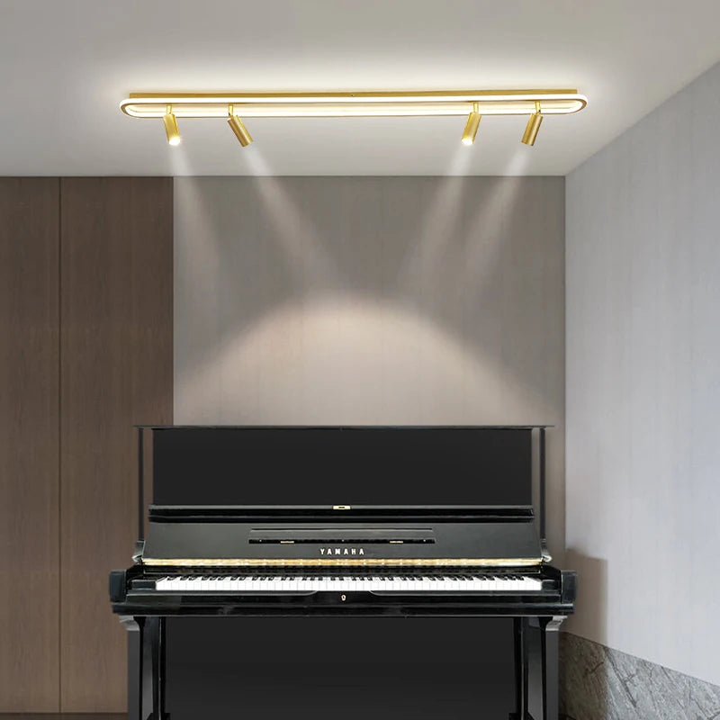 Modern LED chandelier for indoor dimmable lighting