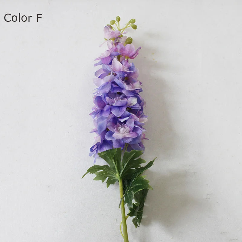 Artificial delphinium hyacinth flowers for wedding decoration - vue 11 sur 12