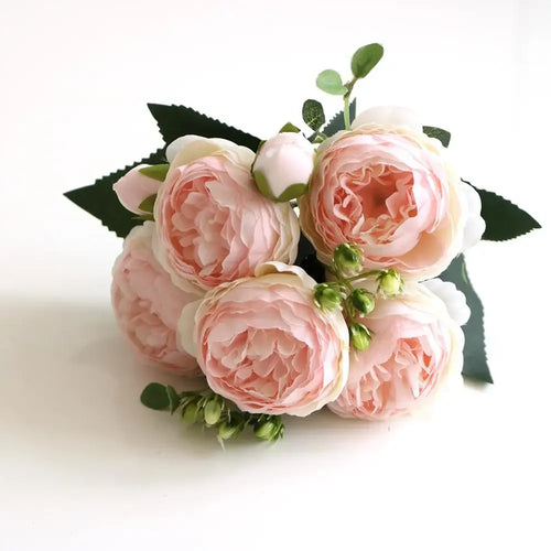 Small artificial flower bouquet for spring decoration and weddings - vue 38 sur 37