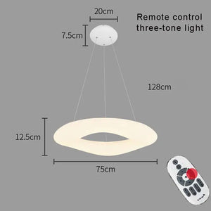 Nordic modern cloud LED pendant light