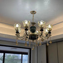 Light crystal chandelier for elegant and refined decor
