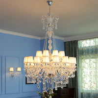 Luxury crystal chandelier for hotels and lighting projects