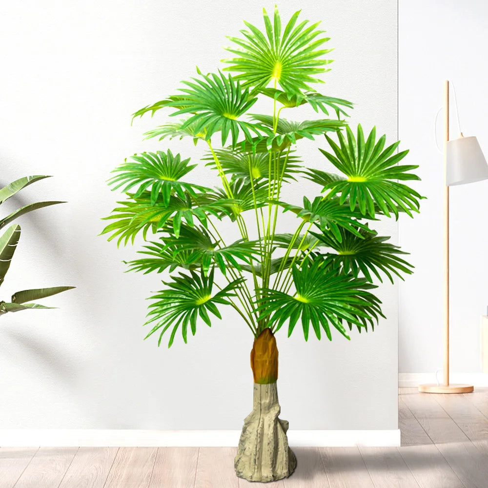Tall artificial tropical palm tree for indoor and outdoor decoration - vue 6 sur 11