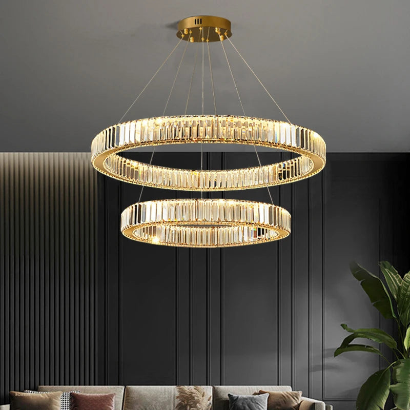 Premium modern crystal chandelier for stylish interiors