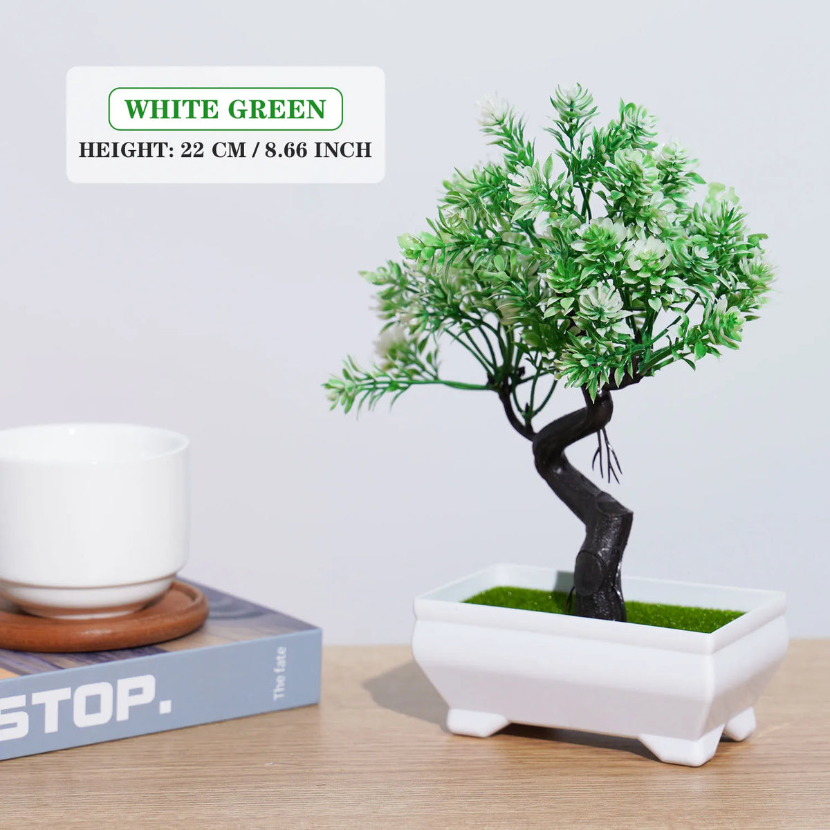 Artificial bonsai tree for indoor and outdoor decoration