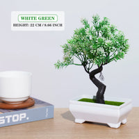 Artificial bonsai tree for indoor and outdoor decoration