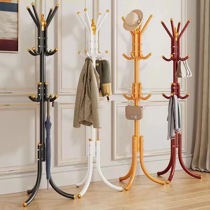 Steel Stand Vertical coat hangers ,Wall Entrance Shoe Coat Rack,Floor Clothes Wardrobes Clothing Shelf Furniture