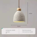 Modern wood and marble chandelier for elegant interiors
