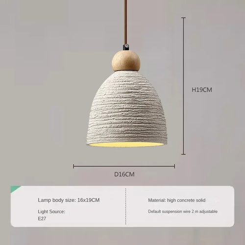Modern wood and marble chandelier for elegant interiors