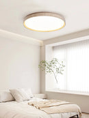 Led ceiling light stone downlight surface mounted retro walnut wood effect for bedroom or living room