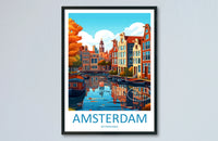 Urban travel poster new york rome tokyo venice wall art