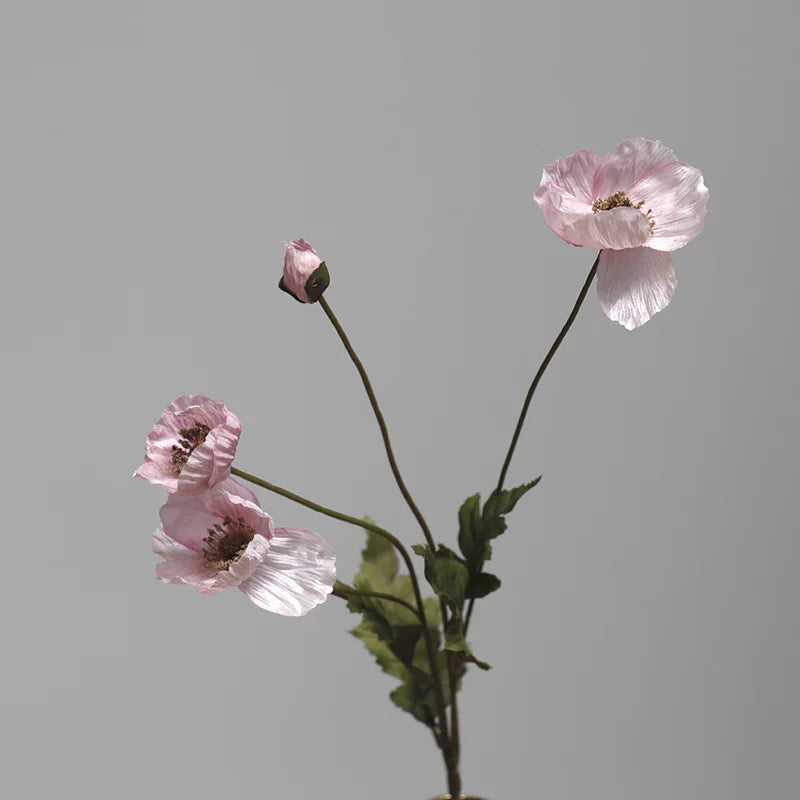 Artificial poppy flower for party and garden decoration - vue 12 sur 18