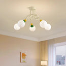 Colourful nordic chandelier for modern and simple children's room
