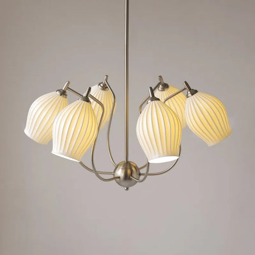 Art deco ceramic wall light for elegant lighting - vue 5 sur 10