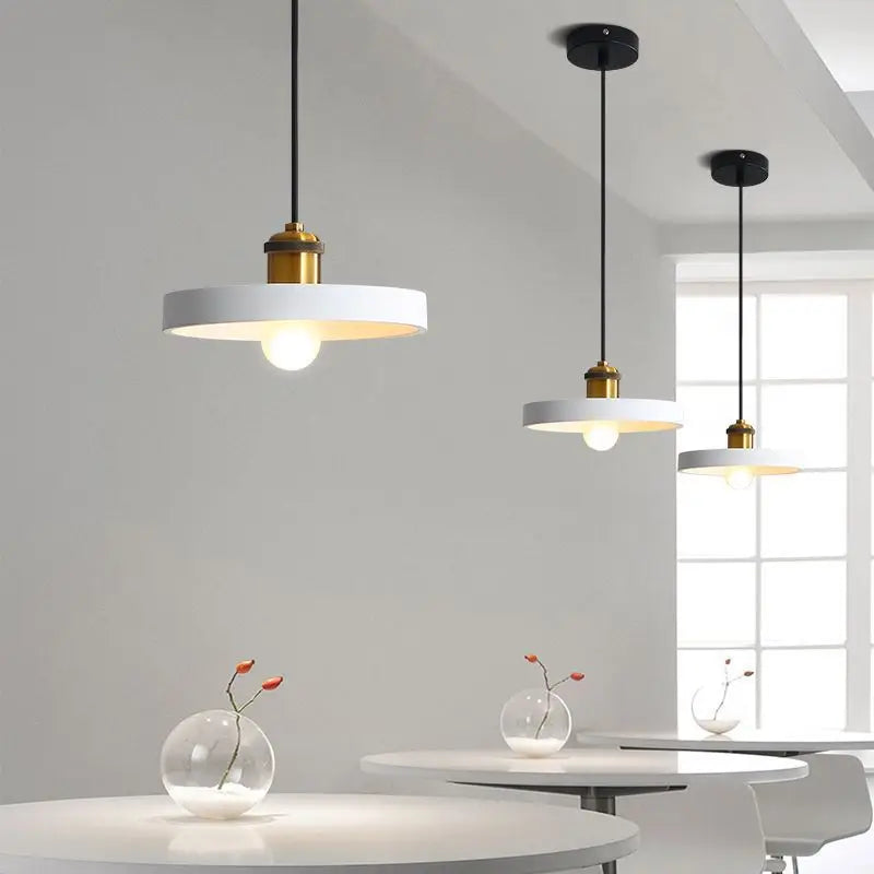 Industrial style LED pendant light - vue 4 sur 22