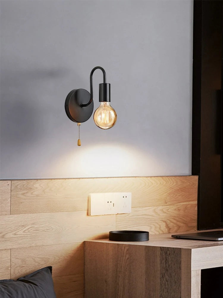 Modern minimalist wall light with creative Nordic design - vue 7 sur 7