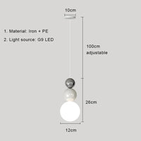 Modern Nordic LED pendant lamp indoor decorative light
