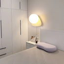 Modern led glass wall light with switch for children's room