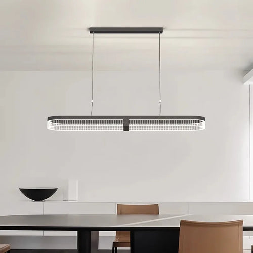 Decorative indoor chandelier with pendant suspension - vue 3 sur 8