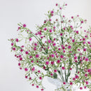 Artificial gypsophila bouquets for indoor and outdoor decoration