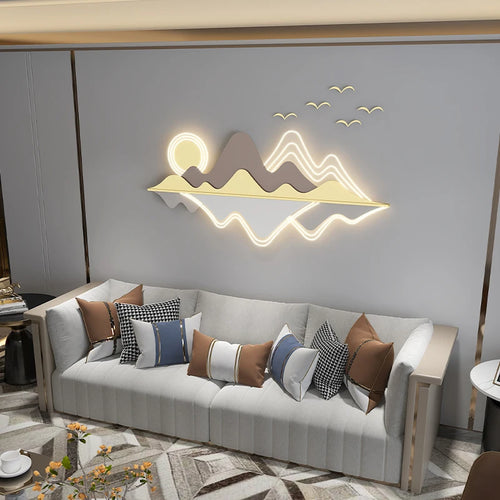 Modern decorative wall light for creative and elegant interiors - vue 5 sur 10