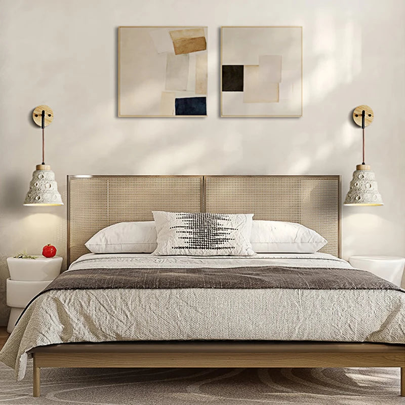 Japanese wabi sabi wall light nordic minimalist style