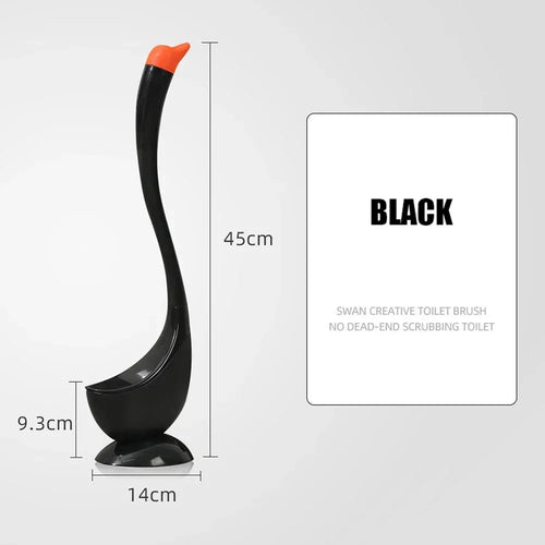 Vertical toilet brush for easy bathroom cleaning - vue 9 sur 9