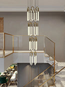 Modern nordic designer LED pendant light for elegant lofts