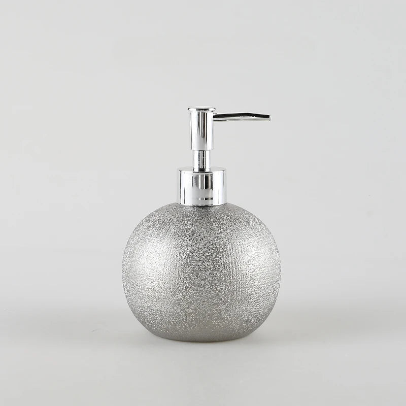 ceramic bottle for lotion, shampoo and soap - vue 3 sur 9