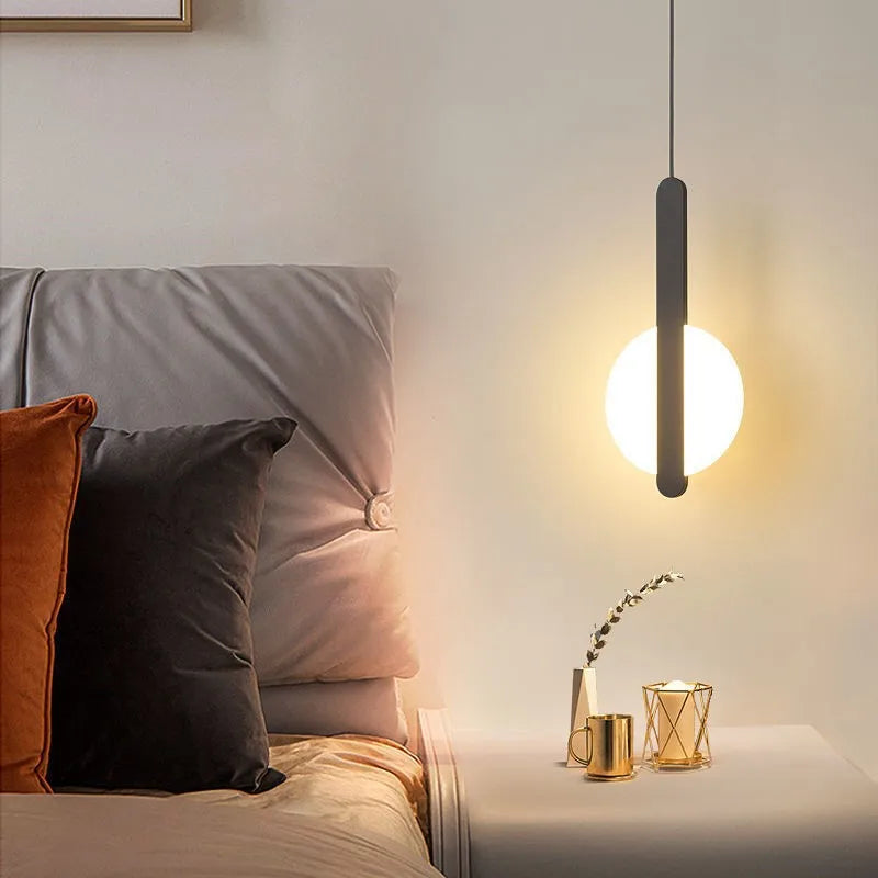 Nordic modern minimalist chandelier for elegant interior