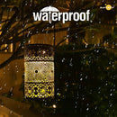 Retro solar lantern garden light LED outdoor decorative courtyard lamp