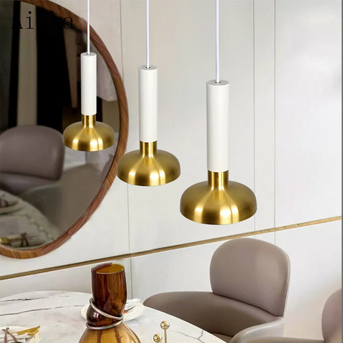 Modern iron chandelier for restaurant, bar and cafe - vue 3 sur 10