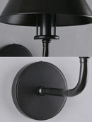 Minimalist anti-rust copper wall light