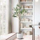 Potted artificial olive trees for indoor and outdoor decoration