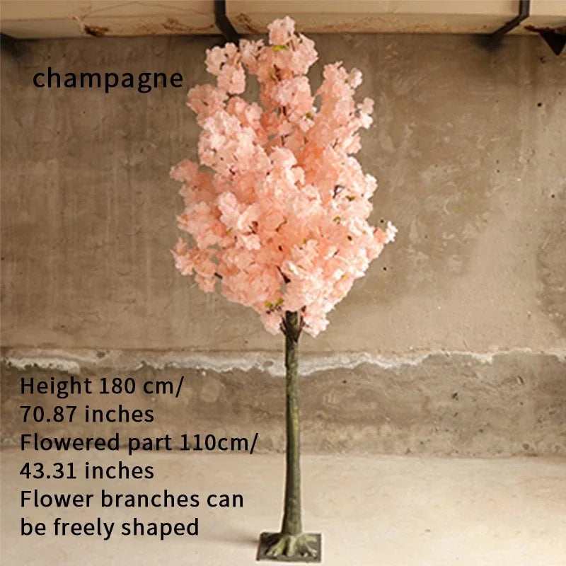 Artificial cherry blossom tree for festive and event decoration
