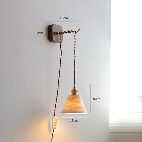Japanese style LED wall light IWHD - vue 13 sur 23