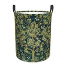 floral foldable laundry basket for baby toy storage