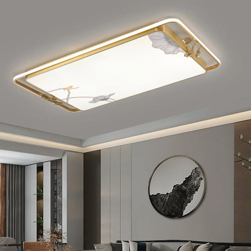 Multicolour enamel LED ceiling light for modern interiors - vue 7 sur 16