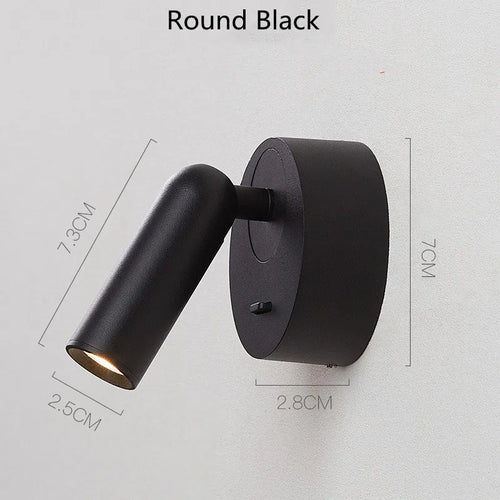 Modern rotatable LED wall light for interior decoration - vue 17 sur 20