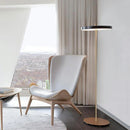 Nordic LED floor lamp with dimmer for living room, bedroom and study
