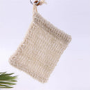 natural sisal soap bag for exfoliation