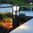 Aluminium outdoor solar garden light