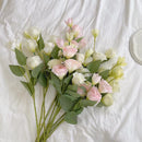 Large artificial silk roses for various decorations
