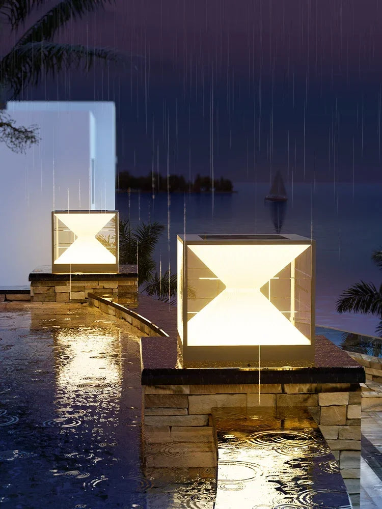 Solar LED lights for outdoor garden decoration