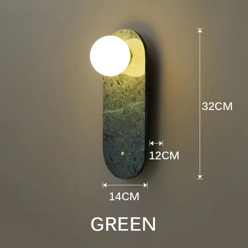 Luxury marble wall light green and white foyer hotel - vue 8 sur 8