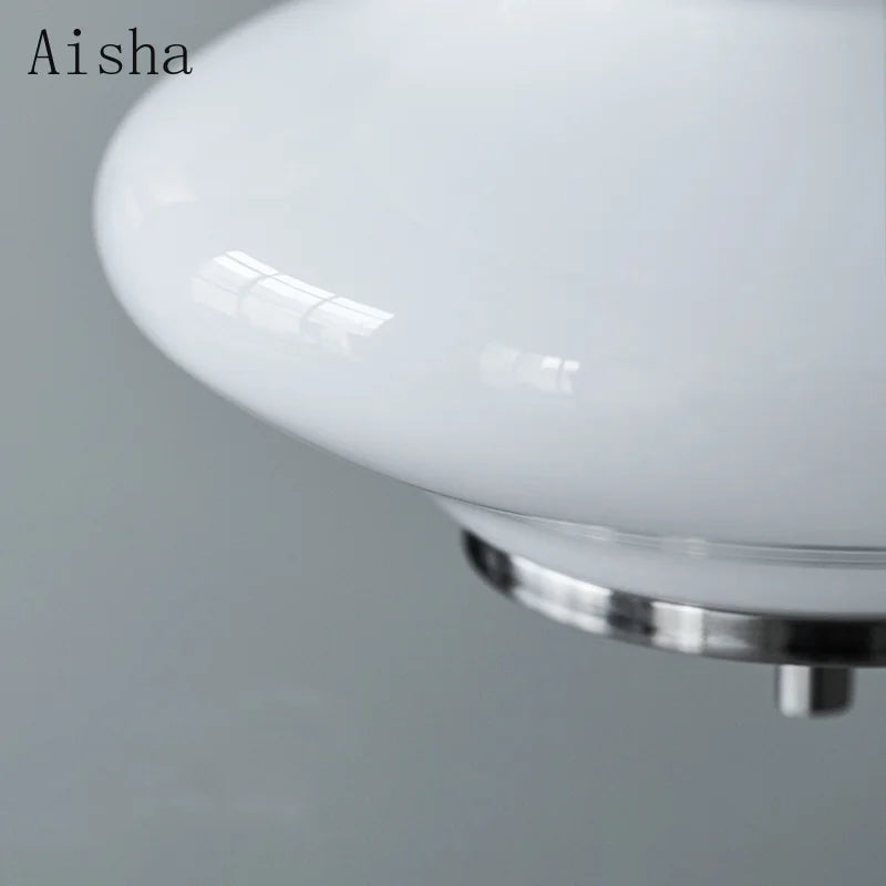 Italian glass pendant chandelier for indoor lighting - vue 3 sur 7