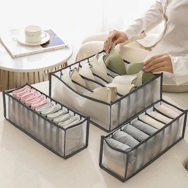 storage baskets organizers for clothes and underwear - vue 3 sur 15
